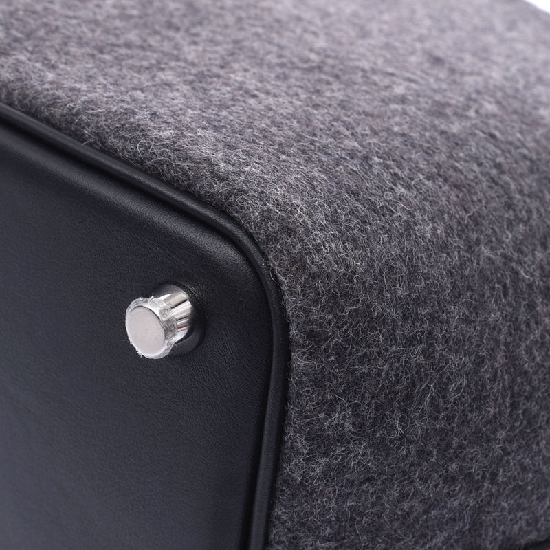 Hermes Picotin lock PM glamourous / Black Silver Hardware