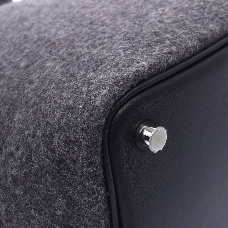 Hermes Picotin lock PM glamourous / Black Silver Hardware