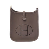 HERMES エルメス エヴリン TPM アマゾン エトゥープ ゴールド金具 Z刻印(2021年頃)  レディース トリヨンクレマンス ショルダーバッグ 新品 銀蔵
