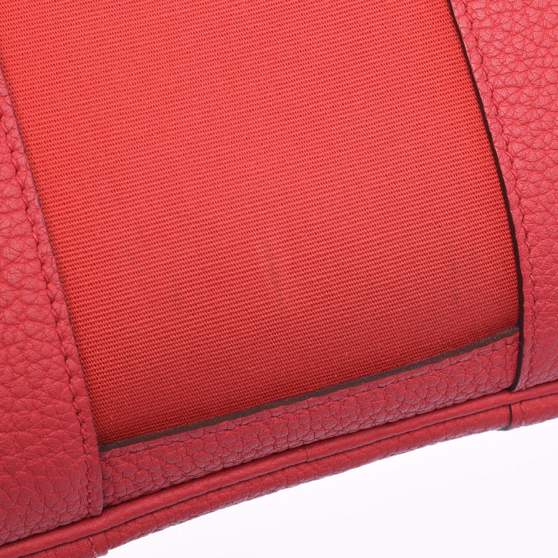 HERMES Hermes Garden Party TPM Bougainbilia C engraved in C (circ 2018): Ladies: The Reza Handbag A Rank, Used Silver Used Silver