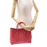 HERMES Hermes Garden Party TPM Bougainbilia C engraved in C (circ 2018): Ladies: The Reza Handbag A Rank, Used Silver Used Silver