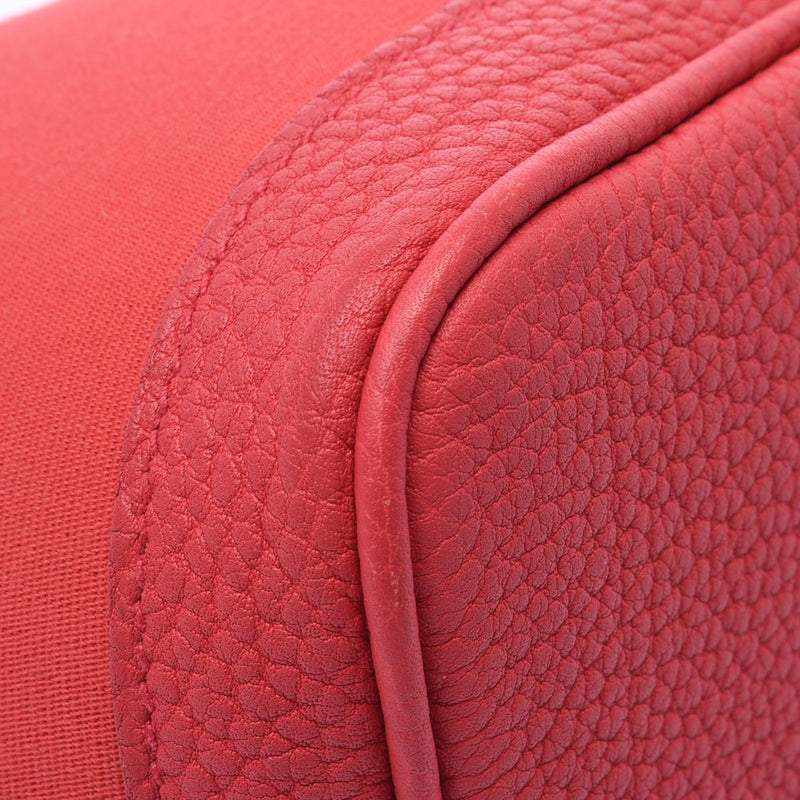 HERMES Hermes Garden Party TPM Bougainbilia C engraved in C (circ 2018): Ladies: The Reza Handbag A Rank, Used Silver Used Silver