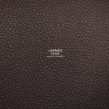 Hermes Hermes Picon Lock MM Ethoup Silver Football Y Engraved (around 2020) Women's Triyo Clemance Handbag Unused Silgrin