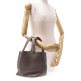 Hermes Hermes Picon Lock MM Ethoup Silver Football Y Engraved (around 2020) Women's Triyo Clemance Handbag Unused Silgrin