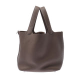 Hermes Hermes Picon Lock MM Ethoup Silver Football Y Engraved (around 2020) Women's Triyo Clemance Handbag Unused Silgrin