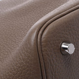 Hermes Hermes Picon Lock MM Ethoup Silver Football Y Engraved (around 2020) Women's Triyo Clemance Handbag Unused Silgrin