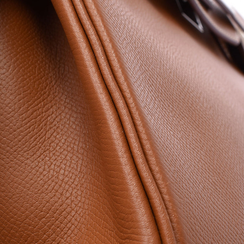 Hermes Birkin bag 30 gold silver hardware