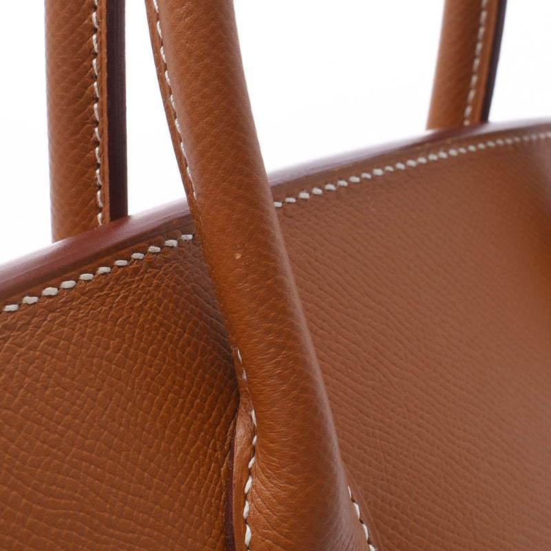 Hermes Birkin bag 30 gold silver hardware