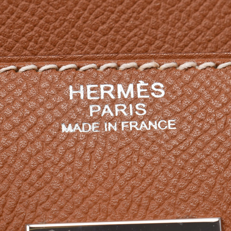 Hermes Birkin bag 30 gold silver hardware