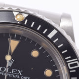 ROLEX Rolex Submarina Clasp Code K4 (Fourth Expected) Tritium 16800 Men's SS Watch Automatic Black Table AB Rank Used Silgrin