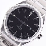 OMEGA オメガ シーマスター  アクアテラ 2517.50 メンズ SS 腕時計 クオーツ 黒文字盤 Aランク 中古 銀蔵