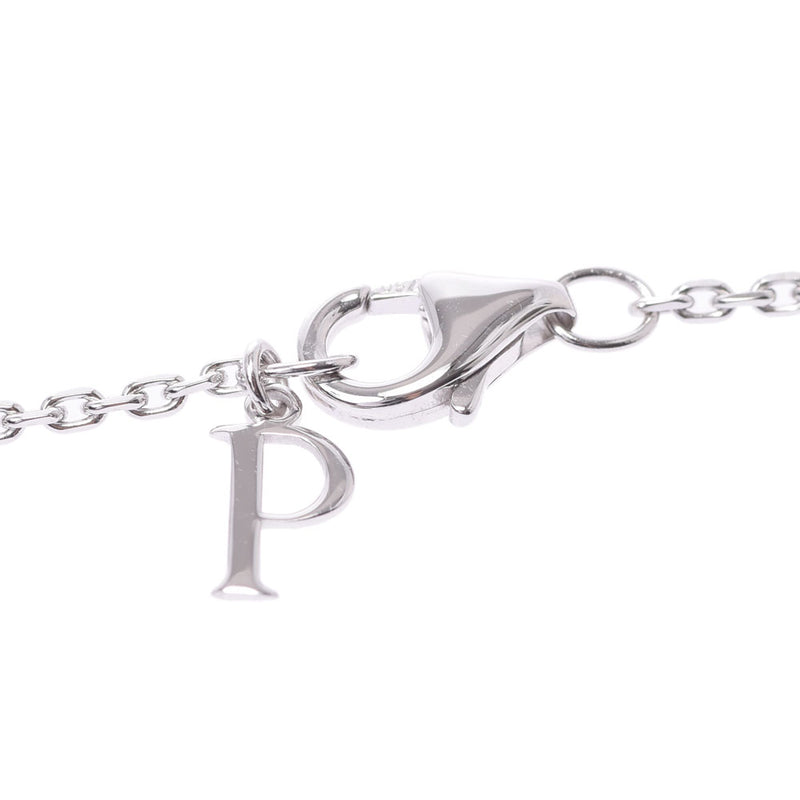 Pianet Piaget limelite cross K18 WG / diamond necklace