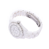 Chanel Chanel J12 33mm 12P Diamond H1628 Women White Ceramic / SS Watch Quartz White Flight A-Rank Used Silgrin