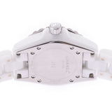 Chanel Chanel J12 33mm 12P Diamond H1628 Women White Ceramic / SS Watch Quartz White Flight A-Rank Used Silgrin