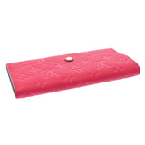 Louis Vuitton Monogram amplence pour le Eule Emily hot pink m62371 women's Monogram amplent Long Wallet