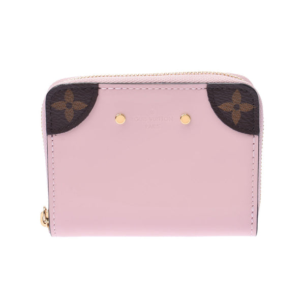 LOUIS VUITTON ルイヴィトン ヴェルニ ミロワール ジッピーコインパース ローズバレリーヌ M63841 レディース パテントレザー コインケース Aランク 中古 銀蔵