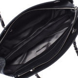 Chanel Chanel Chain单肩包黑银配件女士鱼子酱皮肤肩袋B排名使用水池