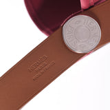 Hermes Hermes Cover PM 2way Bag Bordeaux（左右2012年左右）男女皆宜的Towal Reminidier皮革手提袋A-Rank使用Silgrin