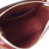 Bally Barry Amoeba 2way Bag Brown / Red Women's Calaf Handbags A-Rank Used Sinkjo