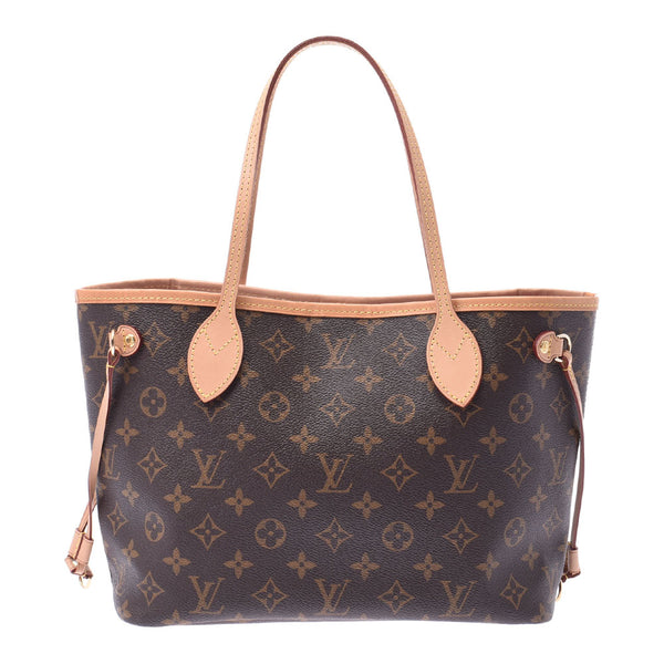 LOUIS VUITTON Ruiviton Monogram, Neverful PM Pivoone, M41245, Ladies, canvas, canvas, handbag, A-used silver storehouse.