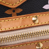 LOUIS VUITTON Louis Vuitton Multi-color Alma Black M92646 Ladies Monogram Multi-Color Handbag B Rank Used gonzo