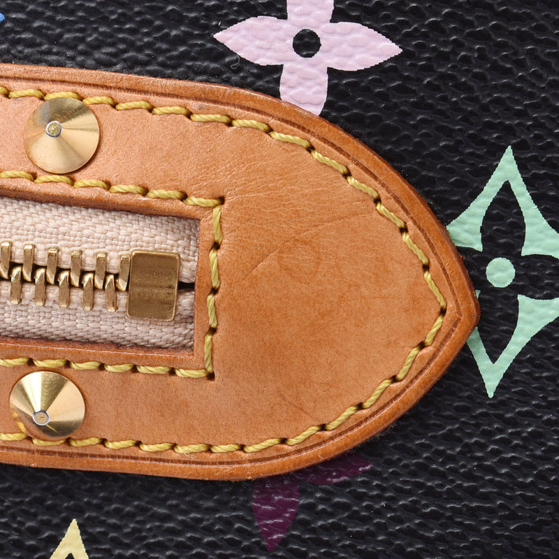 LOUIS VUITTON Louis Vuitton Multi-color Alma Black M92646 Ladies Monogram Multi-Color Handbag B Rank Used gonzo