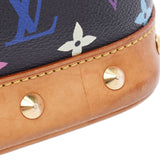 LOUIS VUITTON Louis Vuitton Multi-color Alma Black M92646 Ladies Monogram Multi-Color Handbag B Rank Used gonzo