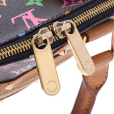 LOUIS VUITTON Louis Vuitton Multi-color Alma Black M92646 Ladies Monogram Multi-Color Handbag B Rank Used gonzo