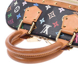 LOUIS VUITTON Louis Vuitton Multi-color Alma Black M92646 Ladies Monogram Multi-Color Handbag B Rank Used gonzo