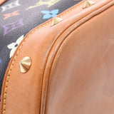 LOUIS VUITTON Louis Vuitton Multi-color Alma Black M92646 Ladies Monogram Multi-Color Handbag B Rank Used gonzo