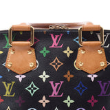 LOUIS VUITTON Louis Vuitton Multi-color Alma Black M92646 Ladies Monogram Multi-Color Handbag B Rank Used gonzo