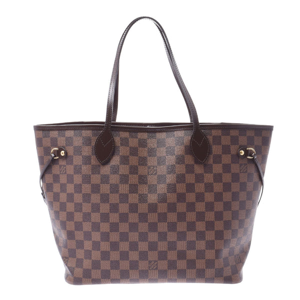 Louis Vuitton Louis Vuitton Damie Never Full MM Brown N41358 Unisex Damie Campbus Tote Bag New Sanko