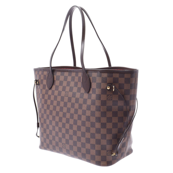 Louis Vuitton Louis Vuitton Damie Never Full MM Brown N41358 Unisex Damie Campbus Tote Bag New Sanko