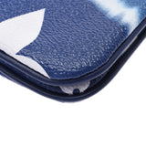 LOUIS VUITTON ルイヴィトン エスカル ポシェットドゥーブルジップ ブルー M69124 ユニセックス モノグラムジャイアントキャンバス ショルダーバッグ 新同 中古 銀蔵