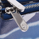 LOUIS VUITTON ルイヴィトン エスカル ポシェットドゥーブルジップ ブルー M69124 ユニセックス モノグラムジャイアントキャンバス ショルダーバッグ 新同 中古 銀蔵