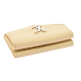 LOUIS VUITTON Ruiviton-Port-Fouille Rock Mini Banana M80427: Fold, wallet, wallet, AB, AB, used silver razor.