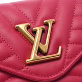 Louis Vuitton new wave Long Wallet Freesia m63820 Womens Leather Wallet