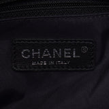 CHANEL シャネル パリビアリッツ トートMM 黒 レディース キャンバス レザー トートバッグ Aランク 中古 銀蔵