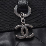 CHANEL Chanel Parbibi, Tot, MM, Black Ladies Canvas/Reza Tot Bag A Rank Used Ginzō