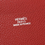 Hermes Hermes Agenda Vermilion □ I-engraving (around 2005) Unisex Vauepson notebook cover A rank used sinkjo