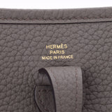 HERMES エルメス エヴリン TPM エタン ゴールド金具 C刻印(2018年頃)  レディース トリヨンクレマンス ショルダーバッグ 未使用 銀蔵