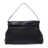 Hermes no bag bag black / cream silver metallic / clinolan one shoulder bag