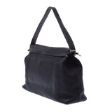 Hermes no bag bag black / cream silver metallic / clinolan one shoulder bag