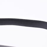 Hermes no bag bag black / cream silver metallic / clinolan one shoulder bag