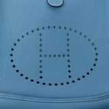 HERMES エルメス エヴリン3 ブルージーン シルバー金具 □JO刻印(2011年頃) ユニセックス トリヨンクレマンス ショルダーバッグ Aランク 中古 銀蔵