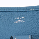 HERMES エルメス エヴリン3 ブルージーン シルバー金具 □JO刻印(2011年頃) ユニセックス トリヨンクレマンス ショルダーバッグ Aランク 中古 銀蔵