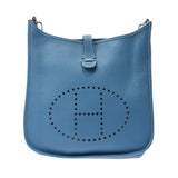 HERMES エルメス エヴリン3 ブルージーン シルバー金具 □JO刻印(2011年頃) ユニセックス トリヨンクレマンス ショルダーバッグ Aランク 中古 銀蔵
