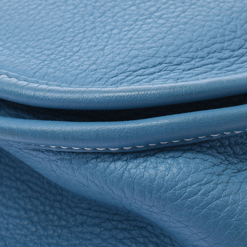 HERMES エルメス エヴリン3 ブルージーン シルバー金具 □JO刻印(2011年頃) ユニセックス トリヨンクレマンス ショルダーバッグ Aランク 中古 銀蔵