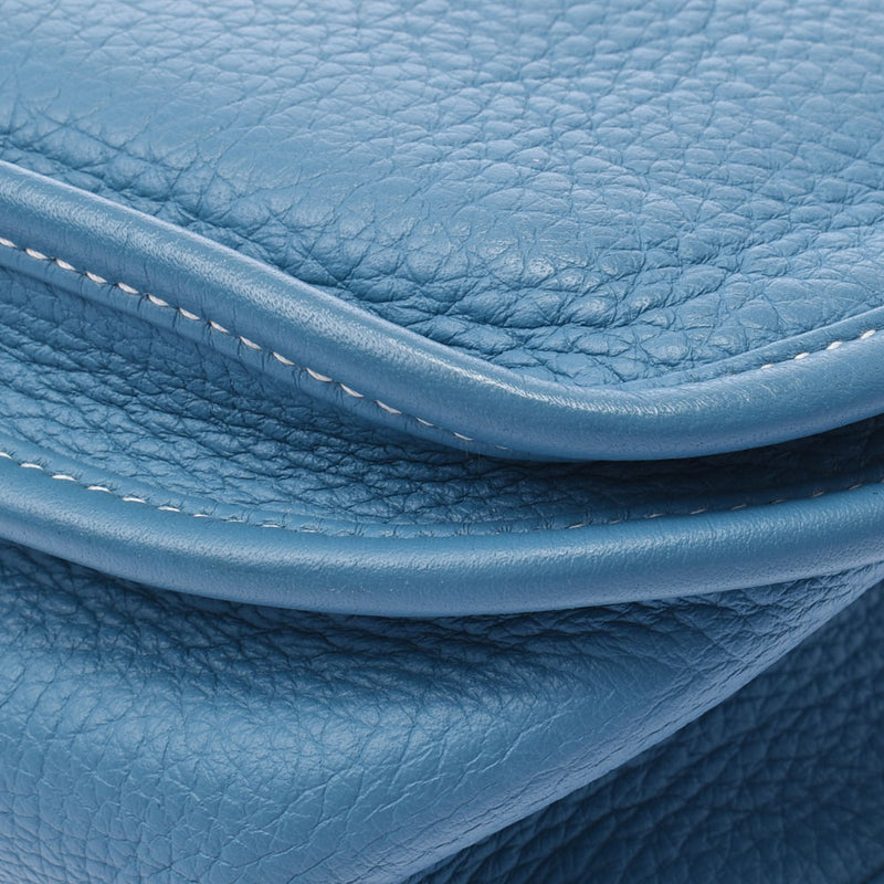 HERMES エルメス エヴリン3 ブルージーン シルバー金具 □JO刻印(2011年頃) ユニセックス トリヨンクレマンス ショルダーバッグ Aランク 中古 銀蔵