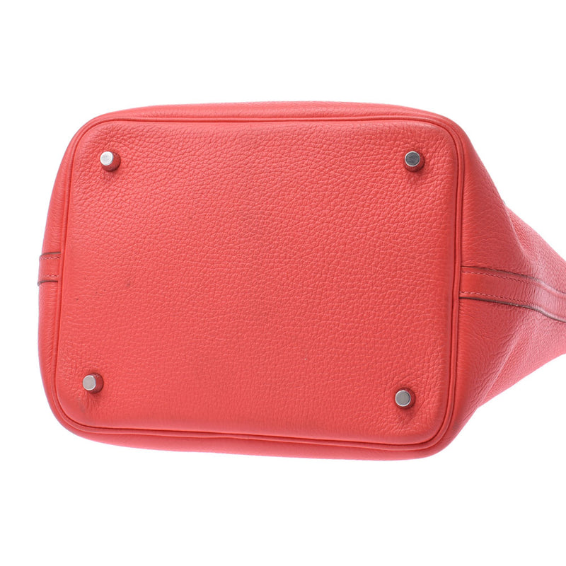 Hermes Hermes Picon Lock MM Rose Jaipur Silver Bracket □ P Engraved (around 2012) Ladies Triyo Clemance Handbags AB Rank Used Sinkjo